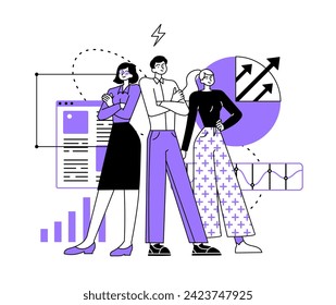 Business team ready to solve any problem