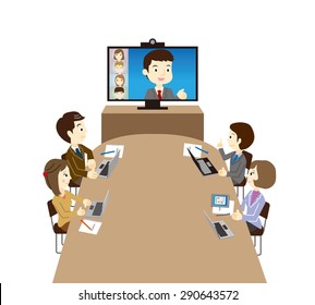 Business Team, WEB Conference