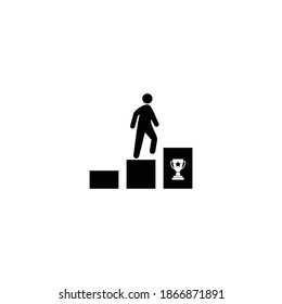 business team work icon vector symbol