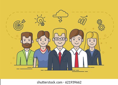 Business teamwork