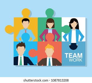 Business teamwork concept