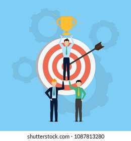 Business teamwork concept