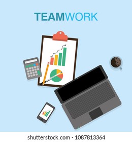Business teamwork concept