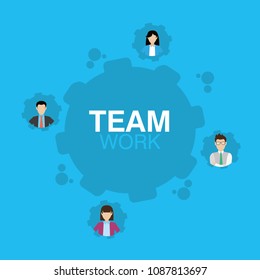 Business teamwork concept
