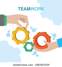 Business teamwork concept