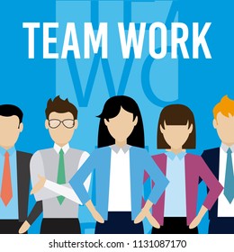 Business teamwork concept
