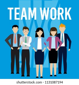 Business teamwork concept