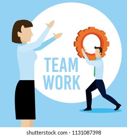 Business teamwork concept