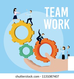 Business teamwork concept