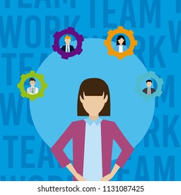Business teamwork concept