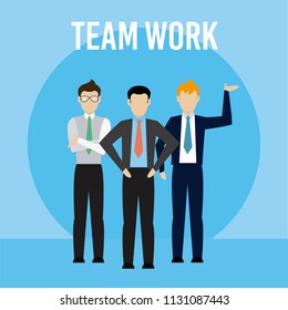 Business teamwork concept