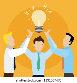 Business teamwork concept