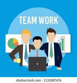 Business teamwork concept