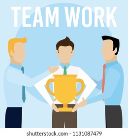 Business teamwork concept