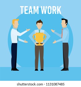 Business teamwork concept