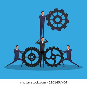Business teamwork concept
