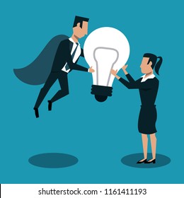 Business teamwork concept