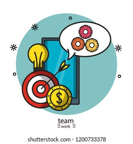 Business teamwork concept
