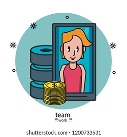 Business teamwork concept