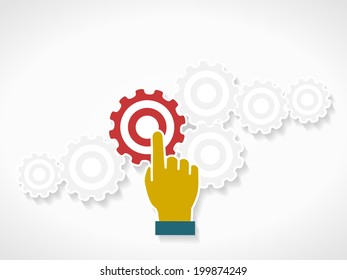 Business and teamwork concept