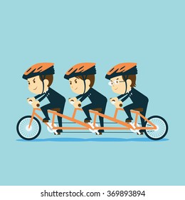 business teamwork concept