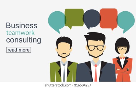 business and teamwork consulting