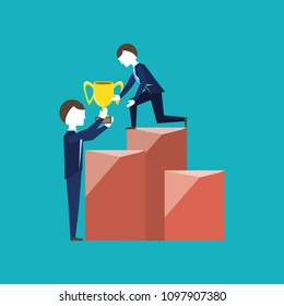 Business teamwork design