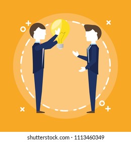 Business teamwork design