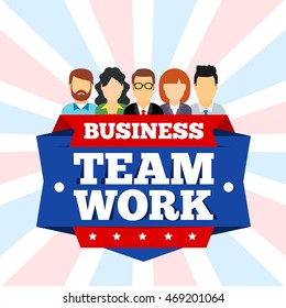 business teamwork design