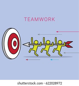 Business Teamwork Design Vector