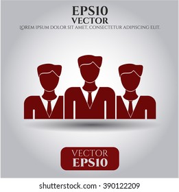 Business Teamwork high quality icon