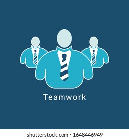 Diseño plano de icono de Business Tework