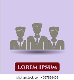 Business Teamwork symbol