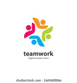 Business teamwork vector icon illustration design