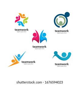 Business teamwork vector icon illustration design