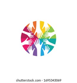 Business teamwork vector icon illustration design