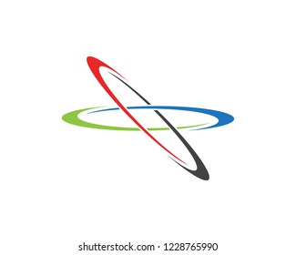 Business techno logo template