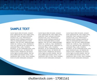 Business technology abstract background