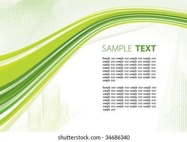 Business technology abstract background