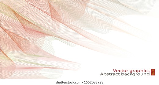 Business or technology abstract background. Vector illustration. Smart design for your business advert. EPS-10. Gradient overflow