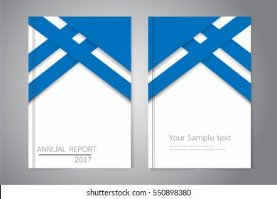 business technology annual report brochure flyer design template vector,annual credit report ,in A4 size
