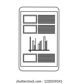 Business and technology black and white