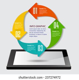 Business technology bubble speech template style. colorful modern circle text box network template for website and graphic 