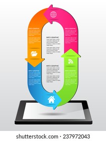 Business technology bubble speech template style. text box  template for website computer graphic and internet. 
