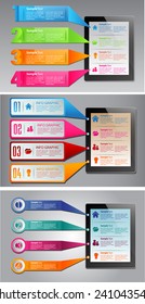 Business technology bubble speech template style. text box. many, various