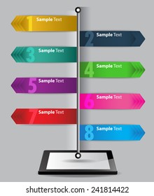 Business technology bubble speech template style. text box template for website computer graphic and internet.