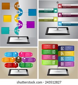 Business technology bubble speech template style.text box template for website computer graphic and internet. time line. many, various