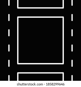 Business and technology icon for camera  & film 