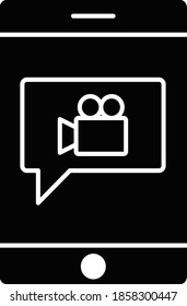 Business and technology icon for chat  & mobile