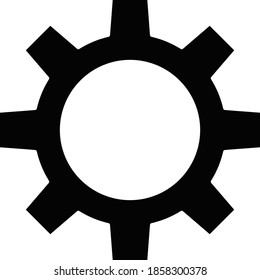 Business and technology icon for configure  & gear 